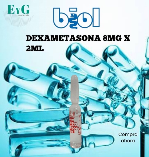 [10594] DEXAMETASONA 8MG X 2ML - BIOL