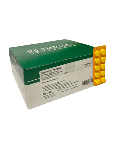 [10660] DIPIRONA 400MG. X 10 COMP. - KLONAL
