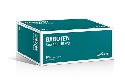 [10707] ENALAPRIL 10MG X 10 COMP. - SAVANT @ CAJA X 9 TIRAS