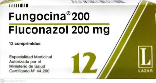 [12076] FUNGOCINA 200 MG X 12 COMP - LAZAR *