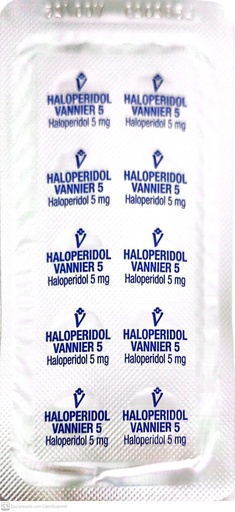 [10935] HALOPERIDOL 5MG X 10 COMP. HOSP - VANNIER 
