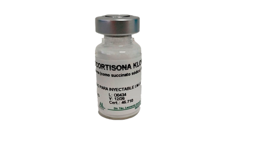 [10947] HIDROCORTISONA 100 MG F/A-KLONAL