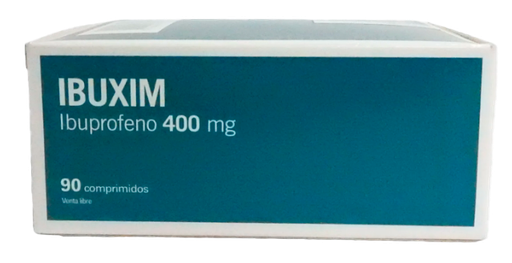 [11953] IBUPROFENO 400MG X 10 COMP. - IBUXIM - SAVANT CAJA X 9 TIRAS 