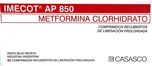 [AB56249T/A] IMECOT AP - 850 MG COMP.X 60 CASASCO T/A