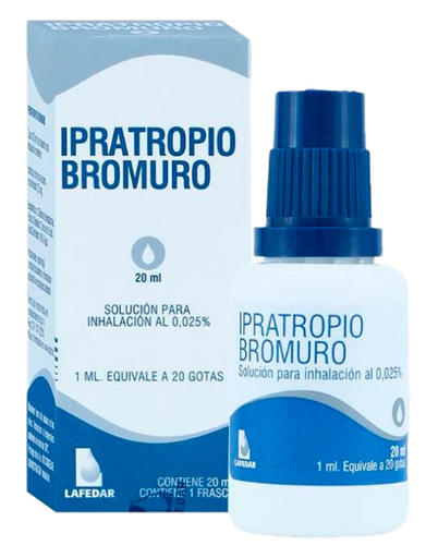 [11037] IPRATROPIO BROMURO 0,025% X 20 ML -Hospitalario LAFEDAR 