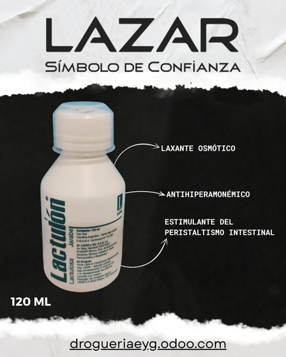 [12067] LACTULON JBE. X 120 ML SIN ESTUCHE - LAZAR HOSP 