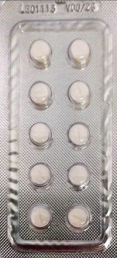 [12025] LORAZEPAM 2,5 MG X 10 COMP. HOSP - VANNIER 