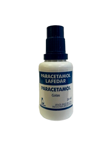 [11412] PARACETAMOL GOTAS X 20ML. - LAFEDAR 