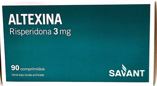 [12460] RISPERIDONA 3 MG X 10 COMP. -  9T SAVANT 