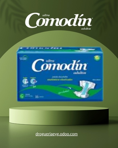 [13084] PAÑAL COMODIN ANATOMICO ULTRA -  "G" x 16 U