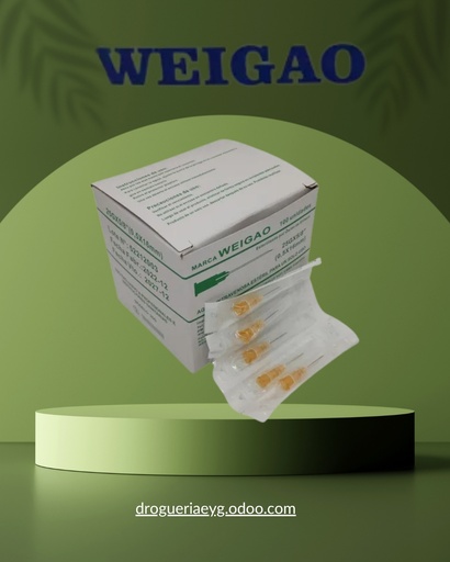 [16589] AGUJAS 16/5 X 100 UNID. - WEIGAO