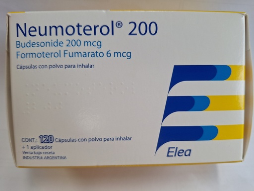 [AB28675] NEUMOTEROL 200 - cáps.x 120 + aplic. - Elea T/A