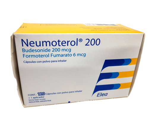 [AB28675] NEUMOTEROL 200 - cáps.x 120 + aplic. - Elea T/A