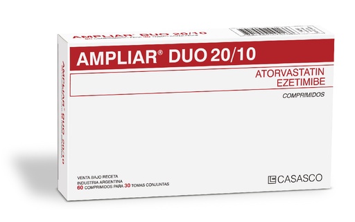 [AB36181] AMPLIAR DUO - 20/10 mg comp.x 60 - Casasco T/A