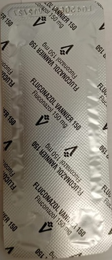 [11003] FLUCONAZOL 150MG. x 10 COMP. - VANNIER