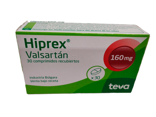[AB60331] HIPREX - 160 mg comp.rec.x 30 - Teva Argentina T/A