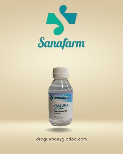 [14899] VASELINA LIQUIDA X 125cc - SANAFARM 