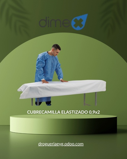 [13908] CUBRECAMILLA ELASTIZADO 0,9x2 - DIMEX