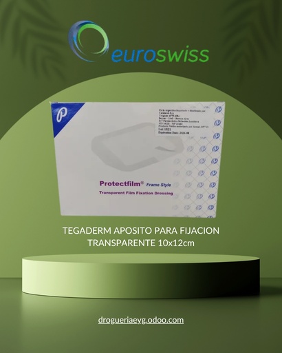 [15986]  TEGADERM APOSITO PARA FIJACION TRANSPARENTE 10x12cm 