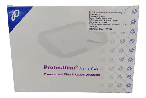 [15986] APOSITO PARA FIJACION TRANSPARENTE 10x12cm PROTECTFILM - PHARMAPLAST