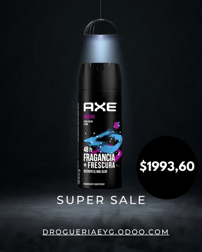 [10011]  AXE MARINE x 150ml 