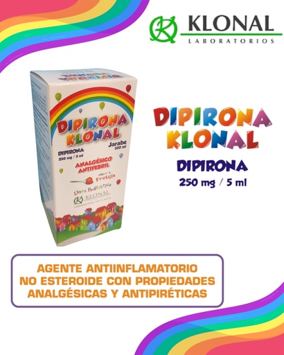 [16051] DIPIRONA KLONAL - jbe.x 100 ml - KLONAL