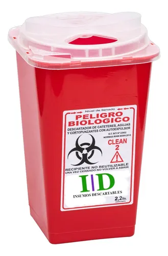 [16059] DESCARTADOR DE AGUJA 1,4 LTS. - CLEAN 