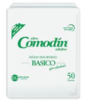 [16065] PAÑAL BASICO EXTRA "EG" x 50 U - COMODIN 