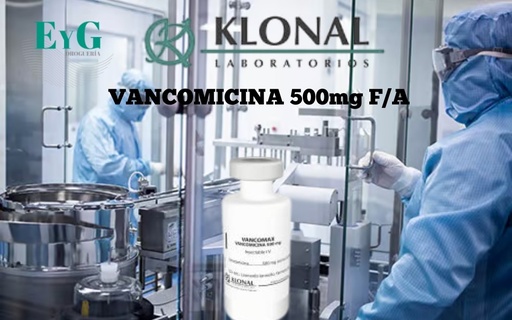 [16071] VANCOMICINA 500mg F/A - KLONAL