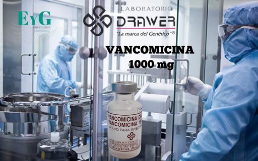 [19023] VANCOMICINA 1000mg.- DRAWER 