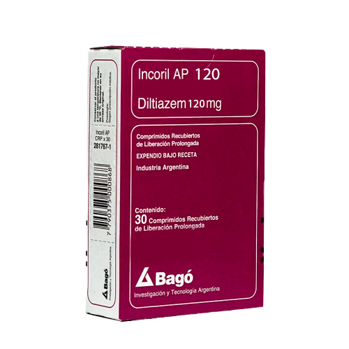 [AB9274] INCORIL AP 120 - 120 mg comp.x 30 - Bagó