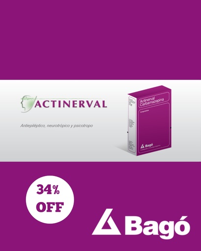 [AB10634] ACTINERVAL - 200 mg comp.x 30 - Bagó