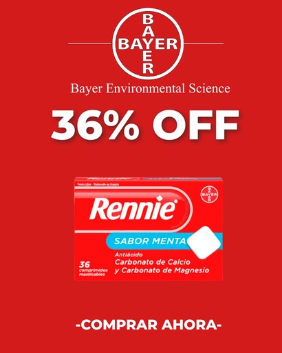 [AB12395] RENNIE - comp.x 36 - Bayer Consumer